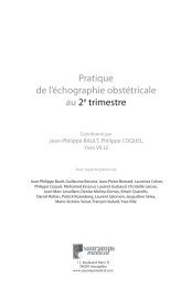 Pratique de l'échographie obstétricale au 2e trimestre