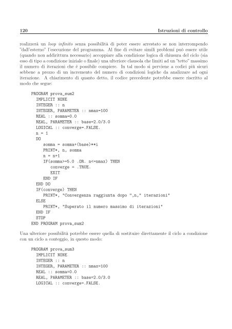 Il Linguaggio Fortran 90/95