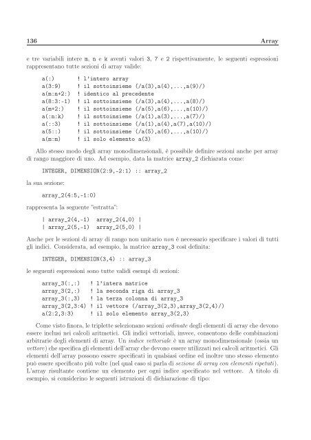 Il Linguaggio Fortran 90/95