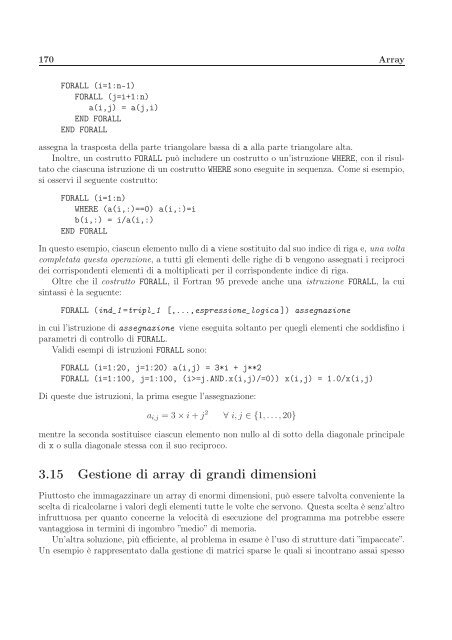 Il Linguaggio Fortran 90/95