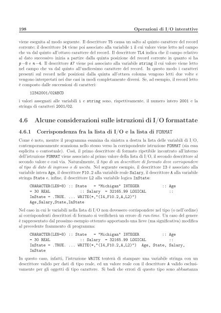 Il Linguaggio Fortran 90/95