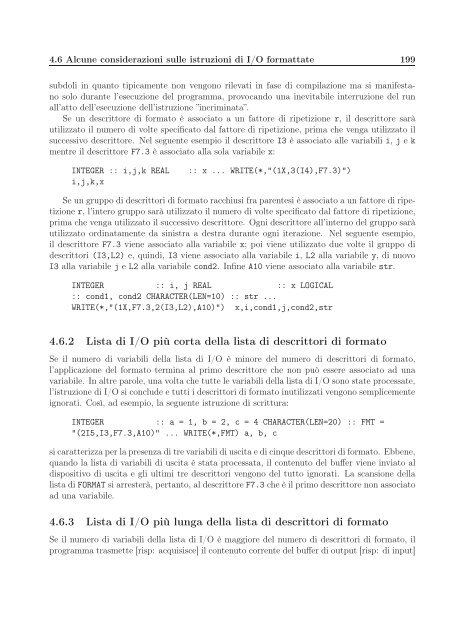 Il Linguaggio Fortran 90/95