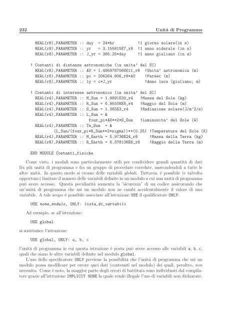 Il Linguaggio Fortran 90/95