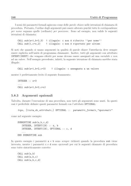 Il Linguaggio Fortran 90/95