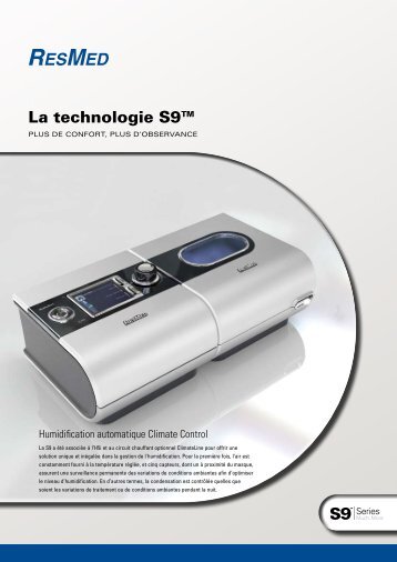 La technologie S9™ - ResMed