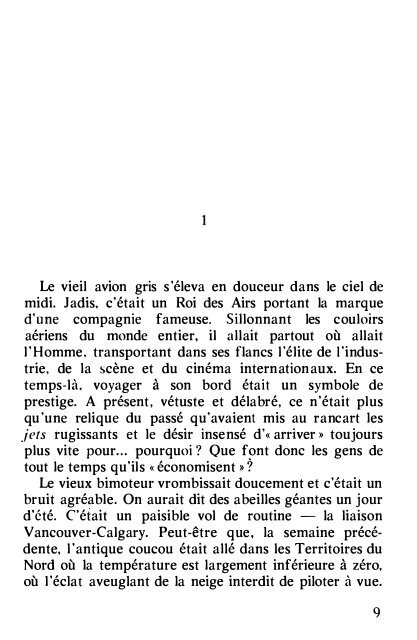 Le vieil avion gris s'éleva en douceur dans le ciel ... - Lobsang Rampa