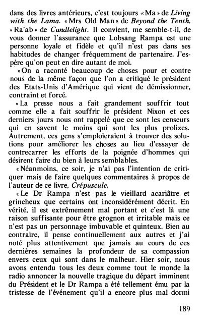 Le vieil avion gris s'éleva en douceur dans le ciel ... - Lobsang Rampa