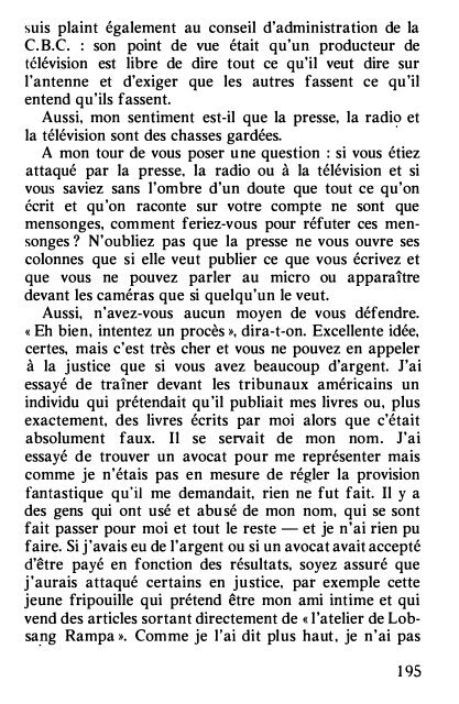 Le vieil avion gris s'éleva en douceur dans le ciel ... - Lobsang Rampa