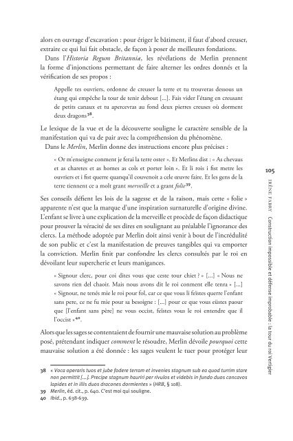 Construction impossible et défense improbable : la ... - e-Sorbonne