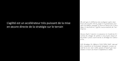 Cette présentation a trait à l'agilité que l'on peut ... - Agile Grenoble