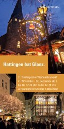 Hattingen hat Glanz. - Bert Sälzer Marketing