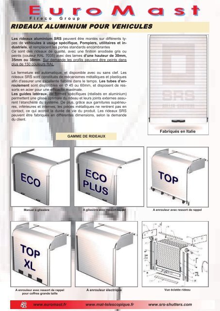 CATALOGUE N°310 - Euromast