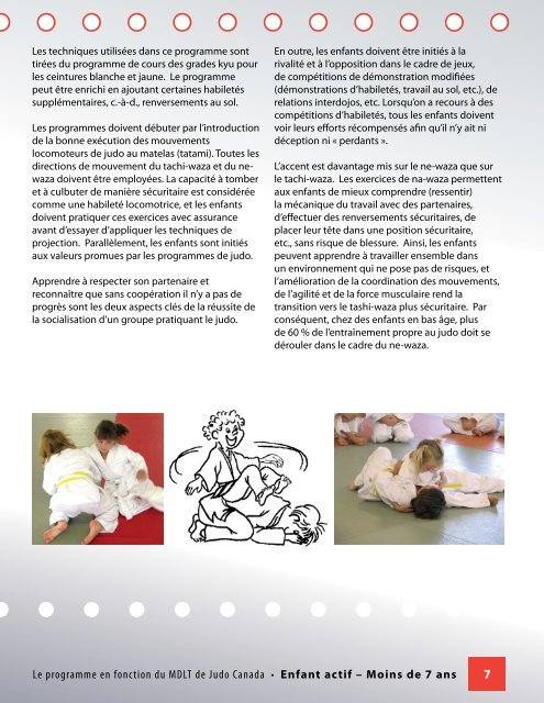 Enfant actif - Judo Canada