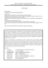 CR Atelier 1 Clos du Bourg - Olivet