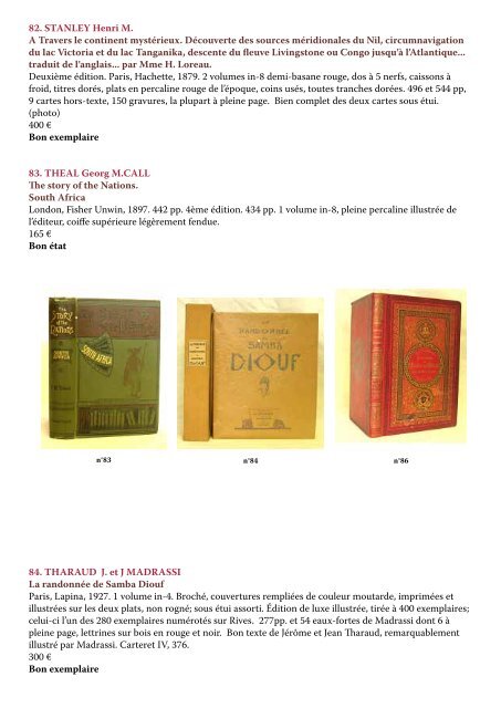 LIBRAIRIE PATRICK SEROUGE - CARTES-LIVRES-ANCIENS.COM