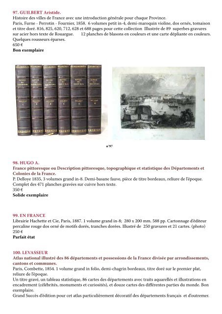 LIBRAIRIE PATRICK SEROUGE - CARTES-LIVRES-ANCIENS.COM