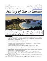 History of Rio de Janeiro