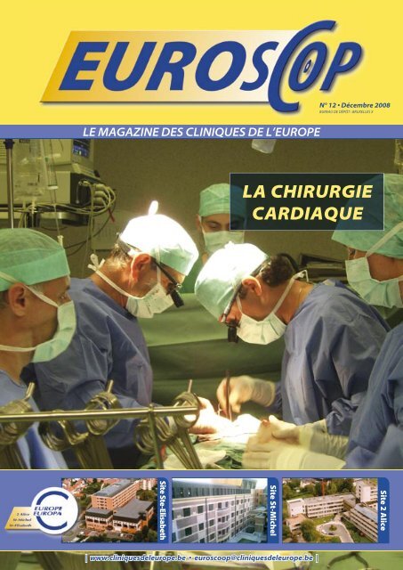 LA CHIRURGIE CARDIAQUE - Europa Ziekenhuizen