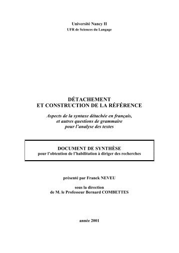 Télécharger le document - Franck Neveu Accueil
