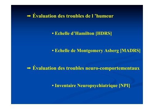 FONCTIONS COGNITIVES & EVALUATIONS - Cours de Capacité ...