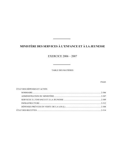 Volume 1 - Ministry of Finance