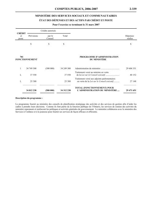 Volume 1 - Ministry of Finance