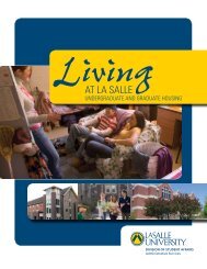 Living - La Salle University