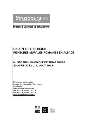 Dossier de presse - Musées de Strasbourg
