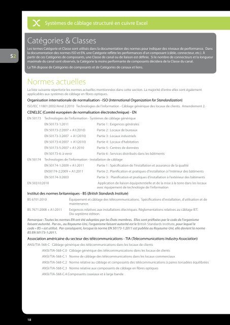 Encyclopédie Excel Edition 2 - Excel Cabling - Excel networking