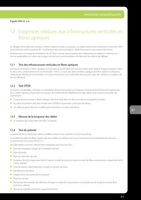 Encyclopédie Excel Edition 2 - Excel Cabling - Excel networking