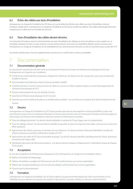 Encyclopédie Excel Edition 2 - Excel Cabling - Excel networking