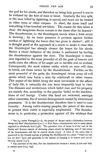 The thunderweapon in religion and folklore, a study in comparative ...