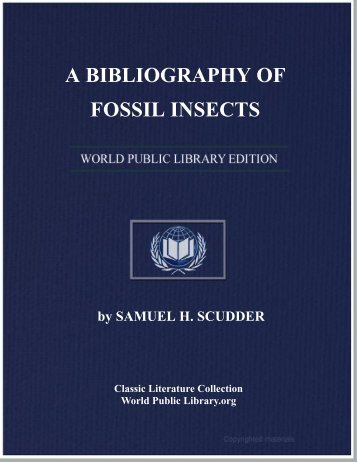 A BIBLIOGRAPHY OF FOSSIL INSECTS - World eBook Library