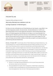 Pressemitteilung PDF - Robert & Horst