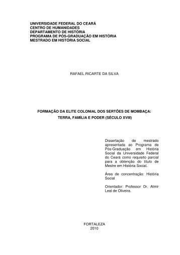 universidade federal do ceará centro de ... - Repositorio.ufc.br