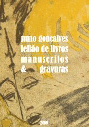 leilão de livros ão de livros manuscritos & gravuras - Otium Cum ...