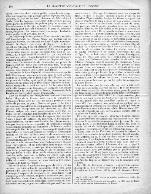 La Gazette médicale du Centre - Université François Rabelais
