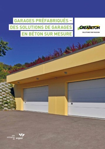 garages préFabriQués – Des solutions De garages en béton sur ...