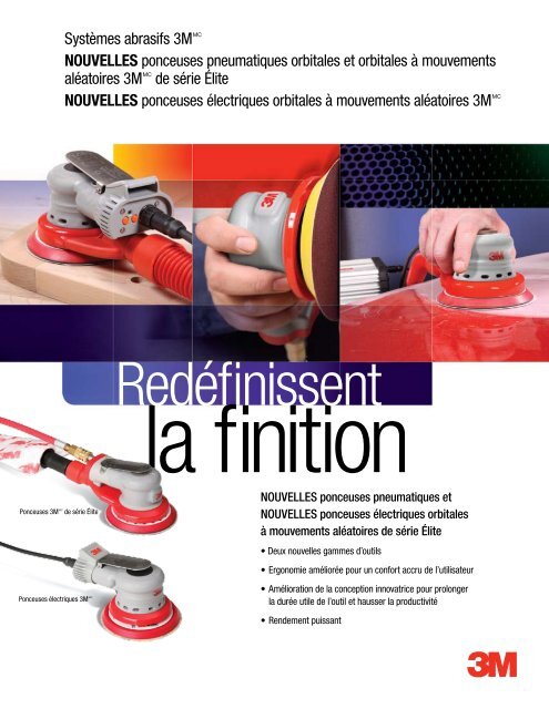 Ponceuses orbitales de 3M