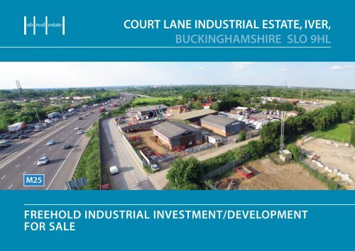 court lane industrial estate, iver, buckinghamshire ... - Capita Symonds