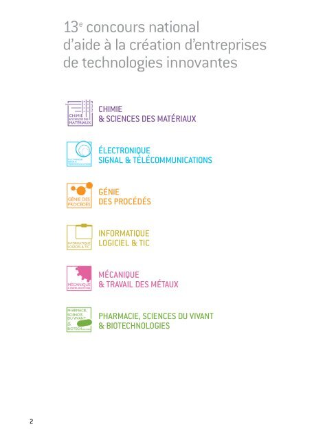 Palmarès du concours 2011 - Ministère de l'enseignement supérieur ...