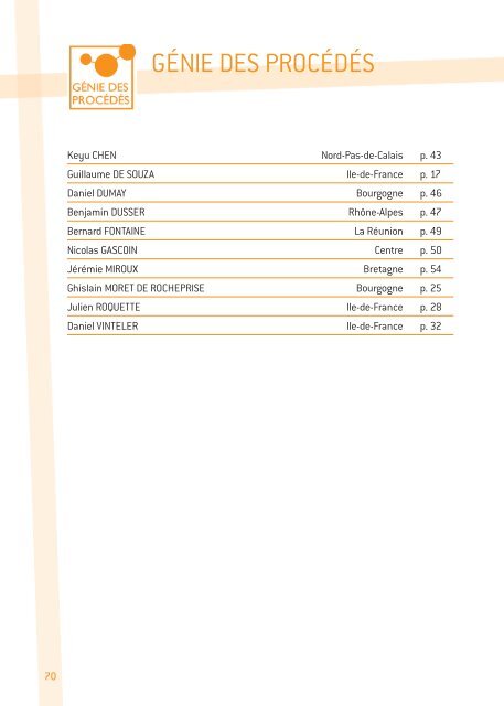 Palmarès du concours 2011 - Ministère de l'enseignement supérieur ...