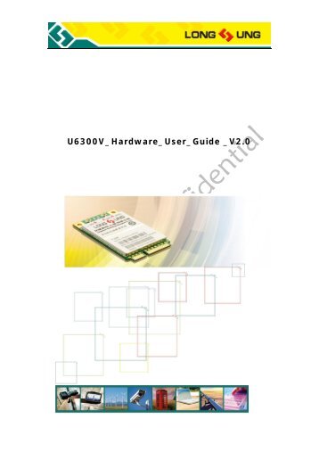 U6300v hardware user guide v2 - More Product...