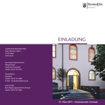EINLADUNG - VS Verlag