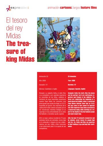 El tesoro del rey Midas The trea- sure of king Midas - Expressive