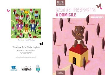 Guide de la garde d'enfants à domicile - Mairie de Rueil-Malmaison