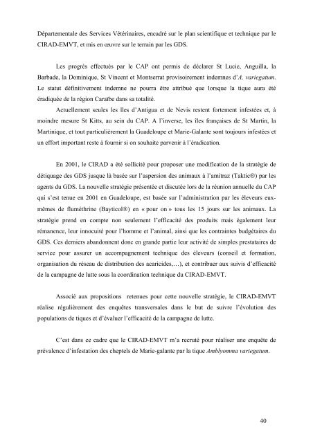 généralité sur la tique sénégalaise et son environnement