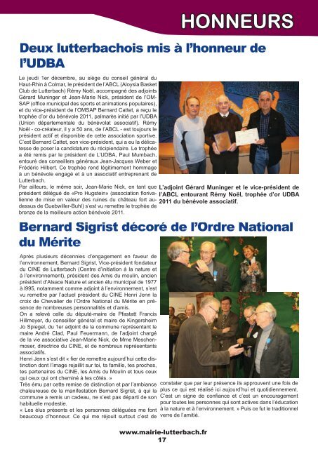 Bulletin municipal n°43 - Lutterbach