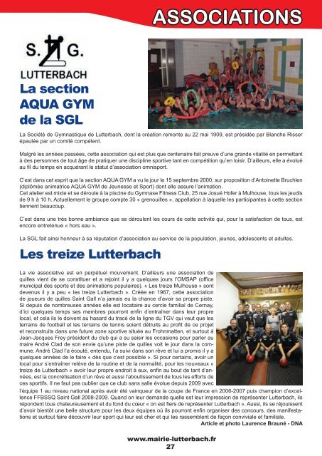 Bulletin municipal n°43 - Lutterbach