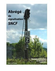 Abrégé de signalisation SNCF (format pdf 2Mo). - Un Train peut en ...